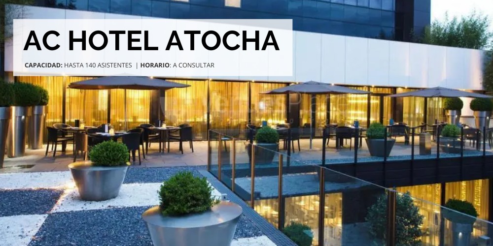 AC Hotel Atocha, alojamiento céntrico
