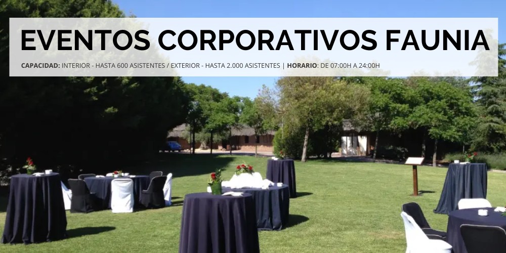 Faunia, una comida de empresa original