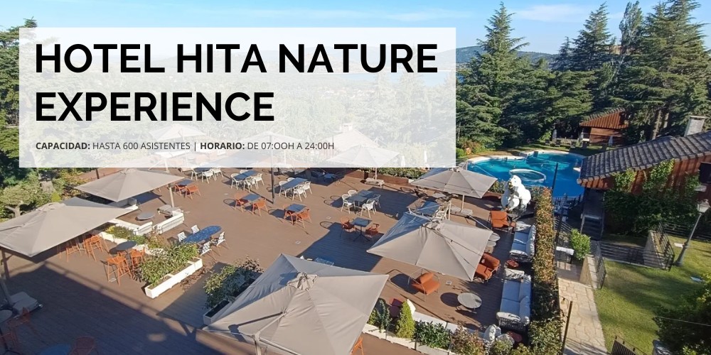 Hotal Hita Nature Experience terraza naturaleza