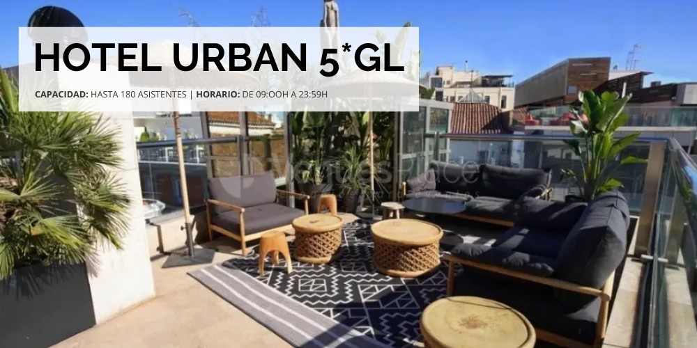 Hotel Urban 5*GL azotea exclusiva