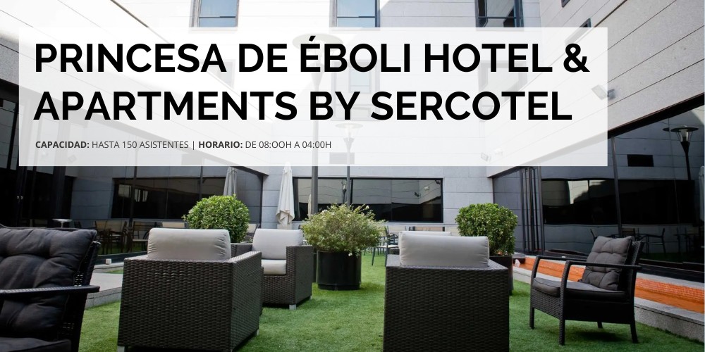 Princesa Éboli Hotel & Apartments by Sercotel espacio terraza