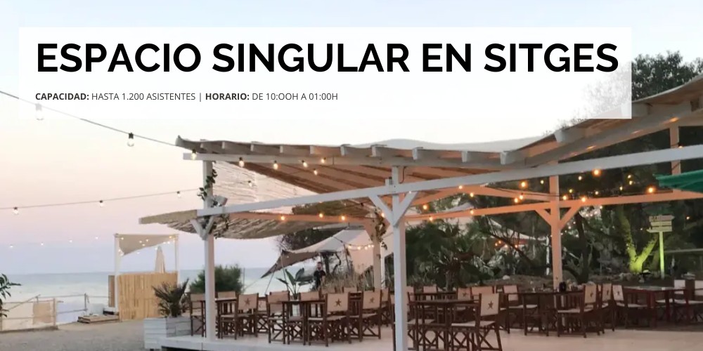 Espacio singular en Sitges