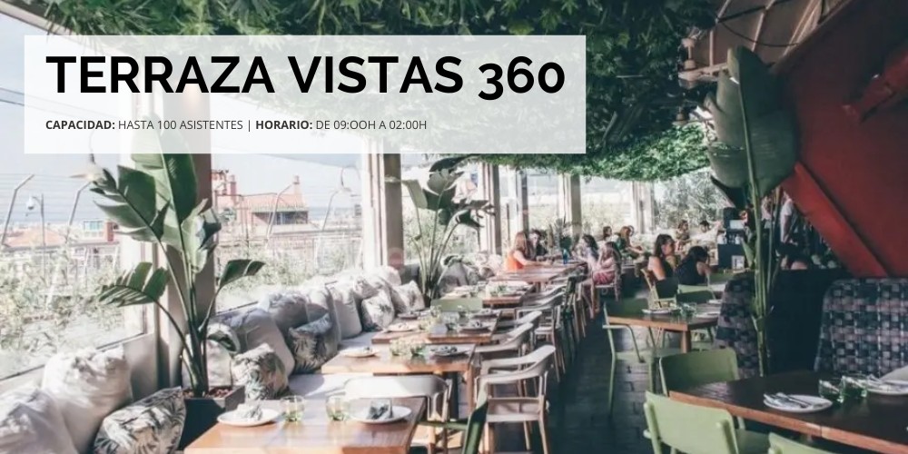 Terraza vistas 360